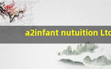 a2infant nutuition Ltd